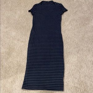 Kate Spade Saturday maxi striped dress size S.